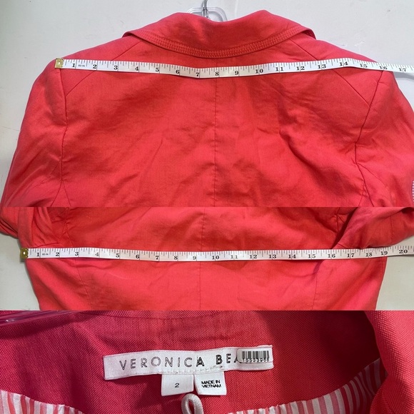 Veronica Beard Sedgwick Linen Blazer Jacket - Picture 10 of 14